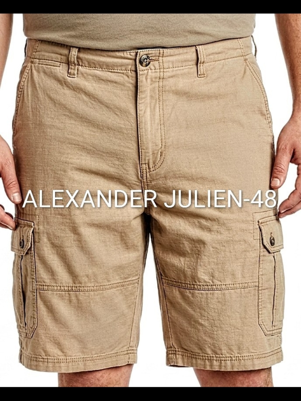 Alexander Julian Men's Cargo Shorts - Size 48